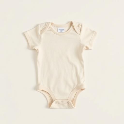 Organic cotton baby onesie