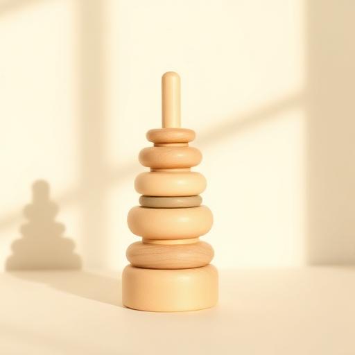 Wooden stacking toy